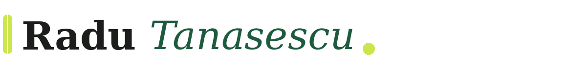 Blog Radu Tanasescu